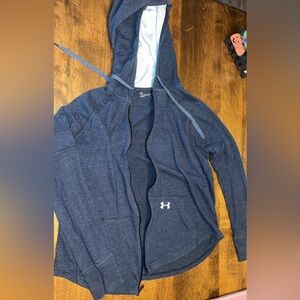 Under Armour Gray Loose Fit Hoodie